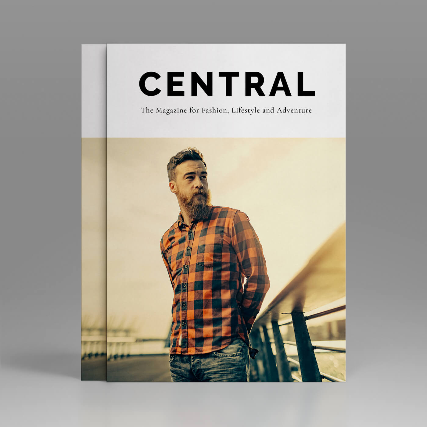 Central Magazine Template